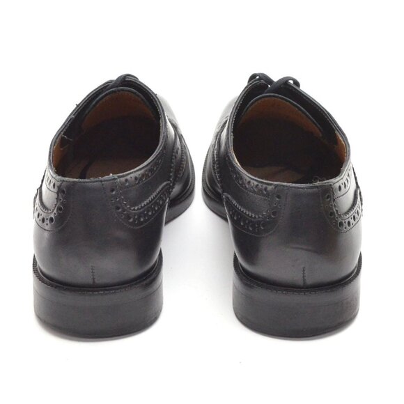 Men Wall+Water Black Brogue Wingtip Oxfords 10.5 M main image 4